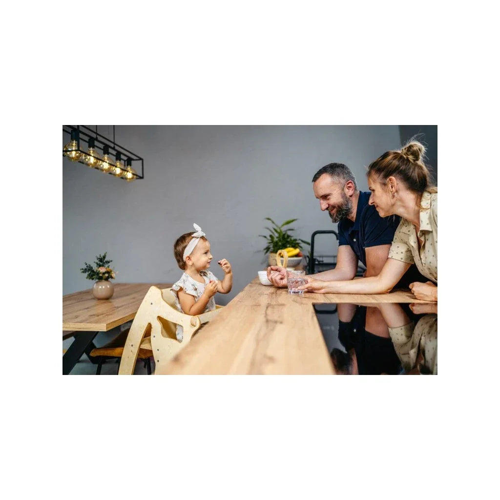 Trio Schommelpaard - Hoge Stoel - Creatief Tafelje - Paard & Stoel Tafel - Triotoys