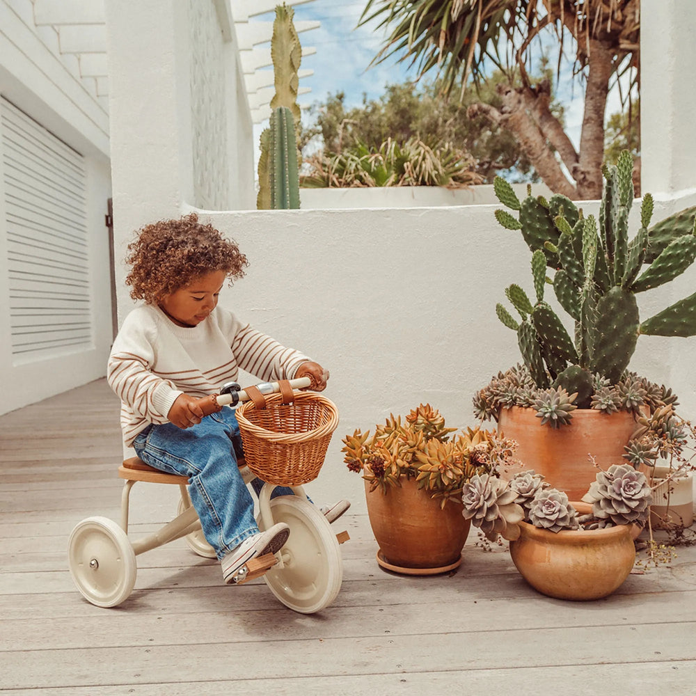 Triciclo Vintage - Crema - Banwood - Triciclos