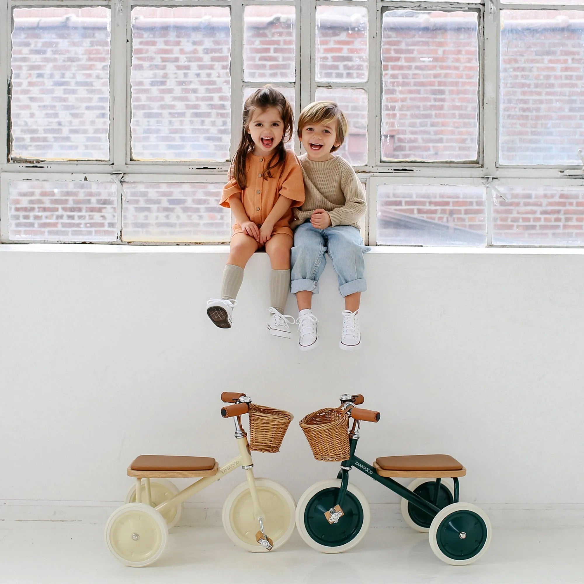 Triciclo Vintage - Crema - Banwood - Triciclos