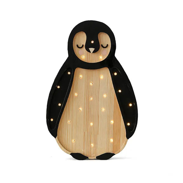 Lampada Pinguino - Piccole Luci - Lampade in Legno