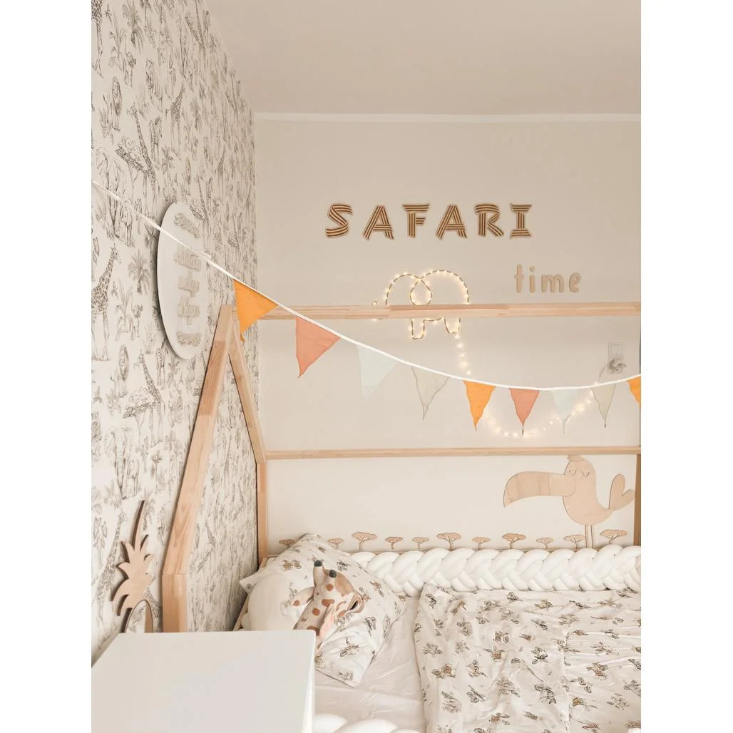 Tukan - Drevená Nástenná Dekorácia v Safari štýle Xl Veľkosť - 54cmx70cm - Nástenná - Cut It Now