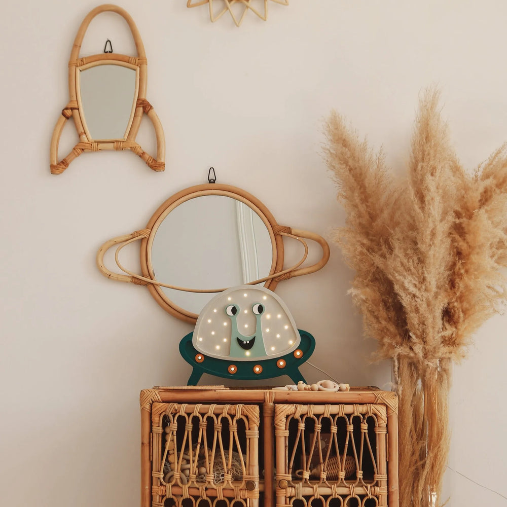 Lampe OVNI - Petites lumières - Lampes en bois