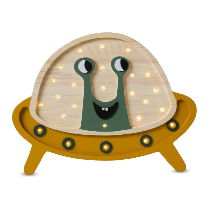 Lampe OVNI - Petites lumières - Lampes en bois