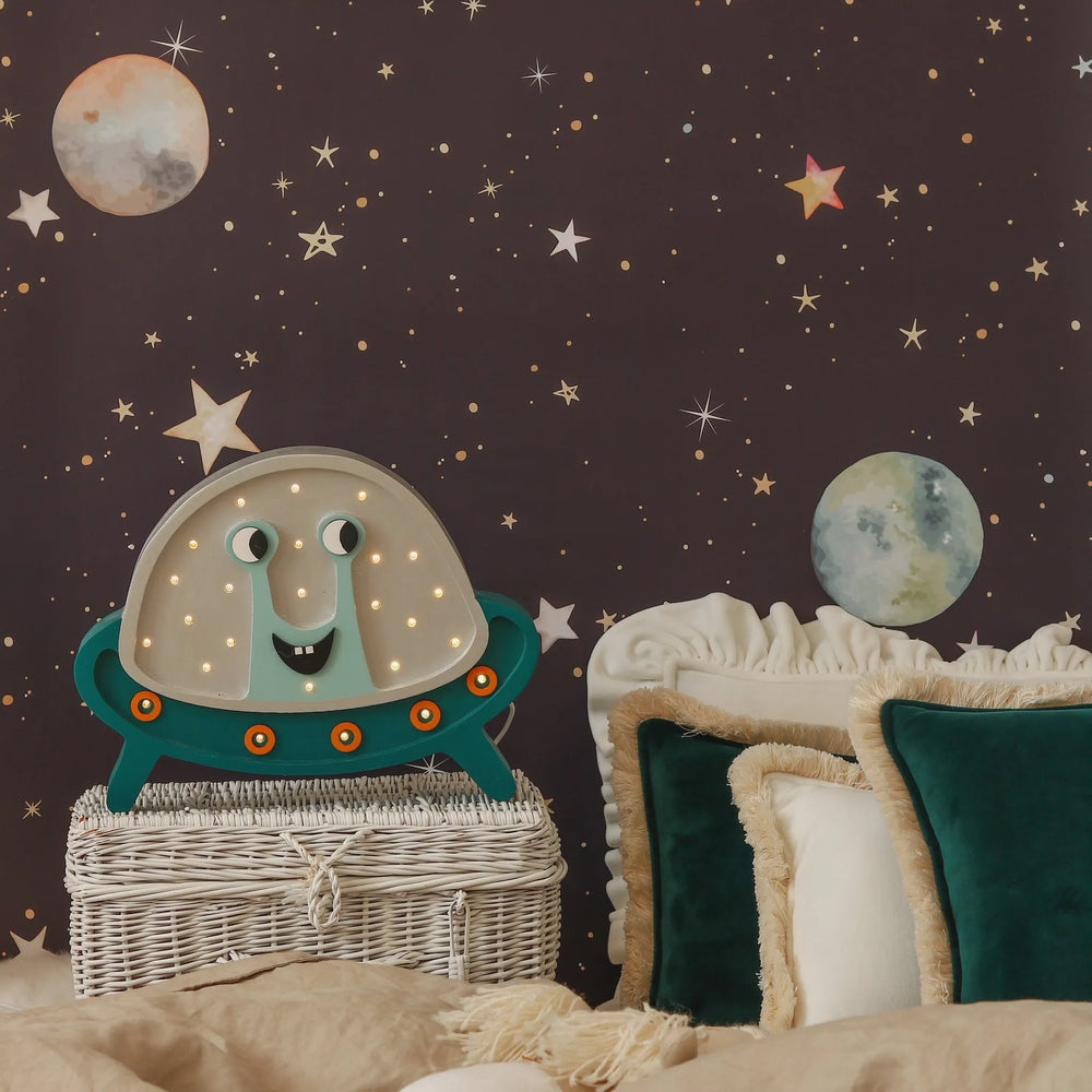 Lampe OVNI - Petites lumières - Lampes en bois