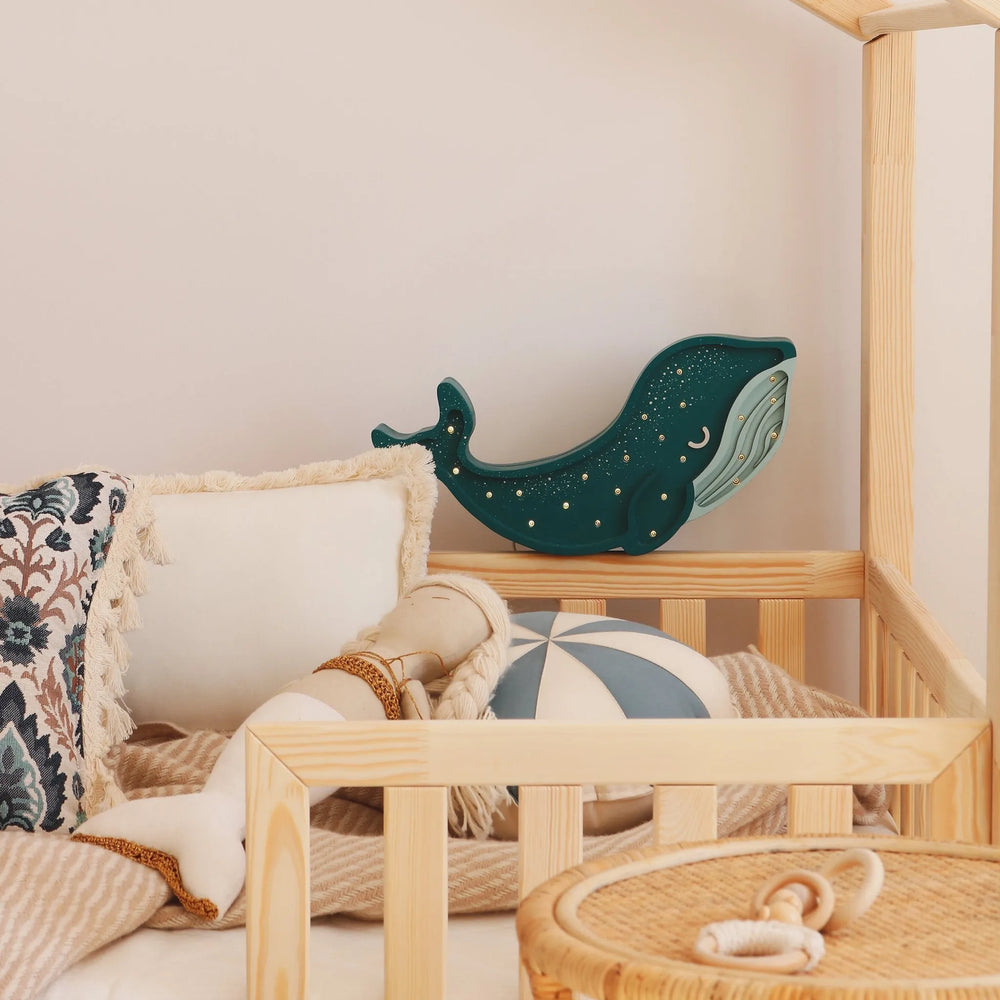Lámpara de Ballena - Pequeñas Luces - Lámparas de Madera