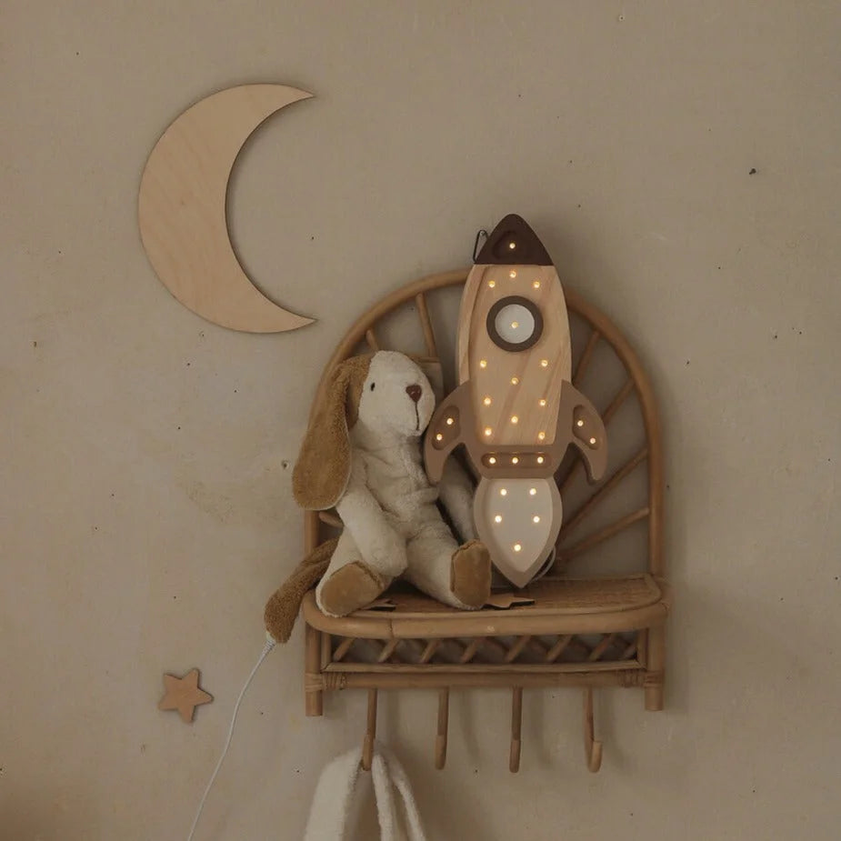 Λάμπα Διαστημικό Ρακέτα - Ξύλινες Λάμπες - Little Lights