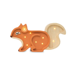 Squirrel Mini Lamp - Little Lights - Wooden Lamps