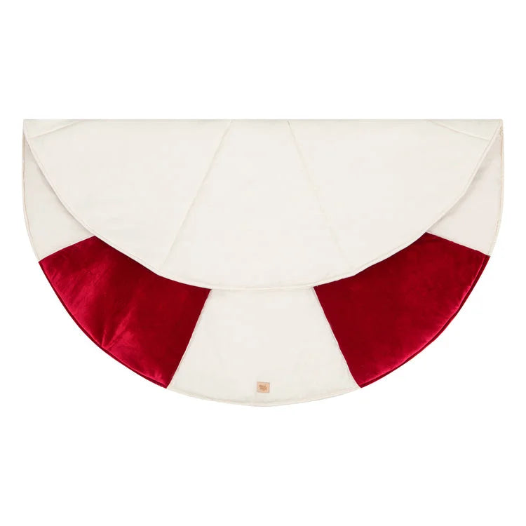 Kerst Ronde Patchwork Mat - Matten - Moi Mili