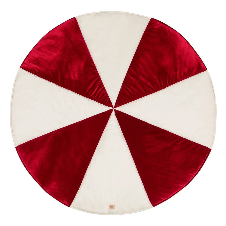 Kerst Ronde Patchwork Mat - Matten - Moi Mili