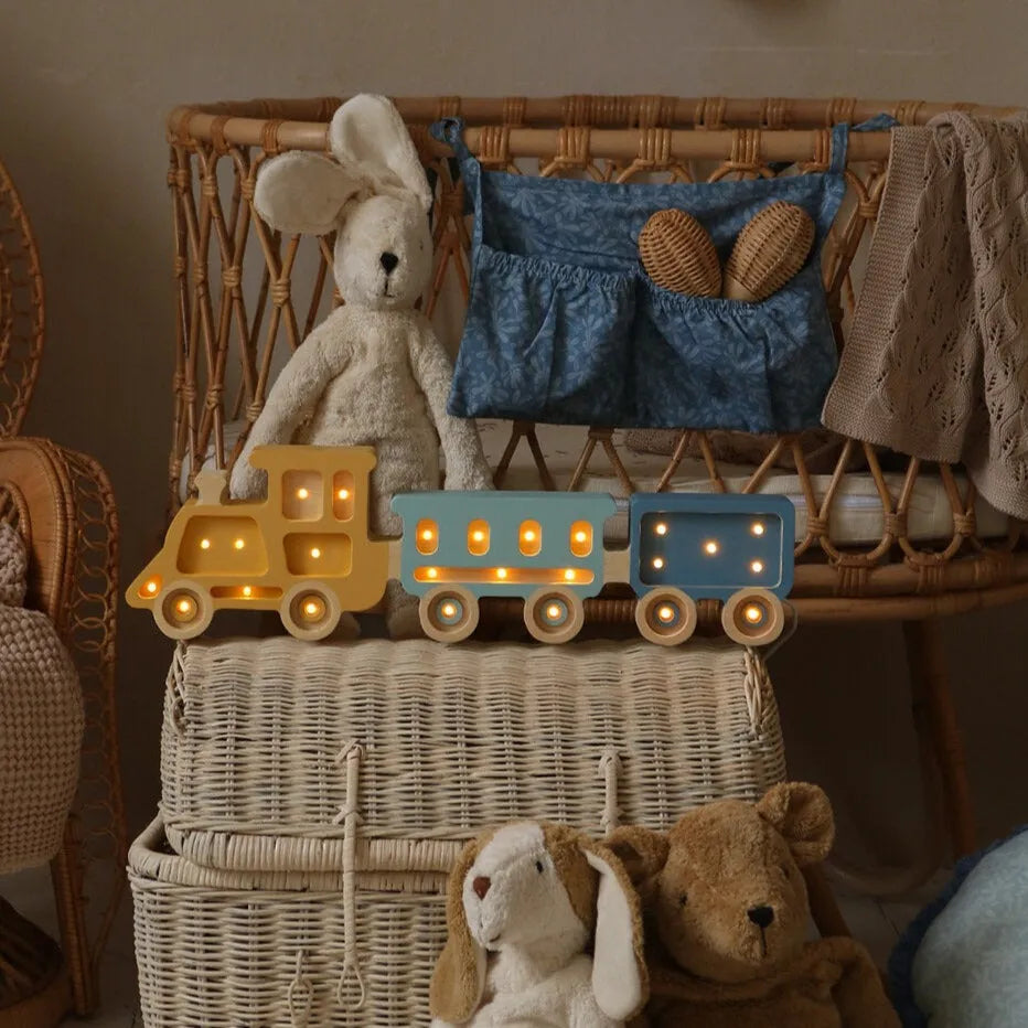 Lampada da treno - Piccole luci - Lampade in legno