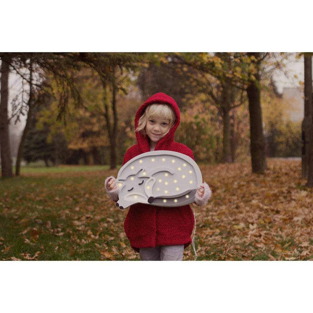 Lampe Loup - Petites Lumières - Lampes en Bois