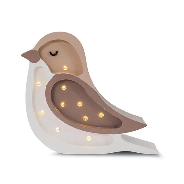 Lampe Oiseau Mini - Petites Lumières - Lampes en Bois