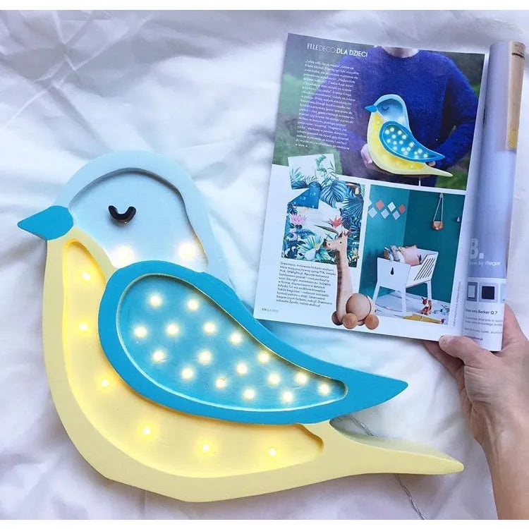 Bird Lamp Mini - Little Lights - Wooden Lamps