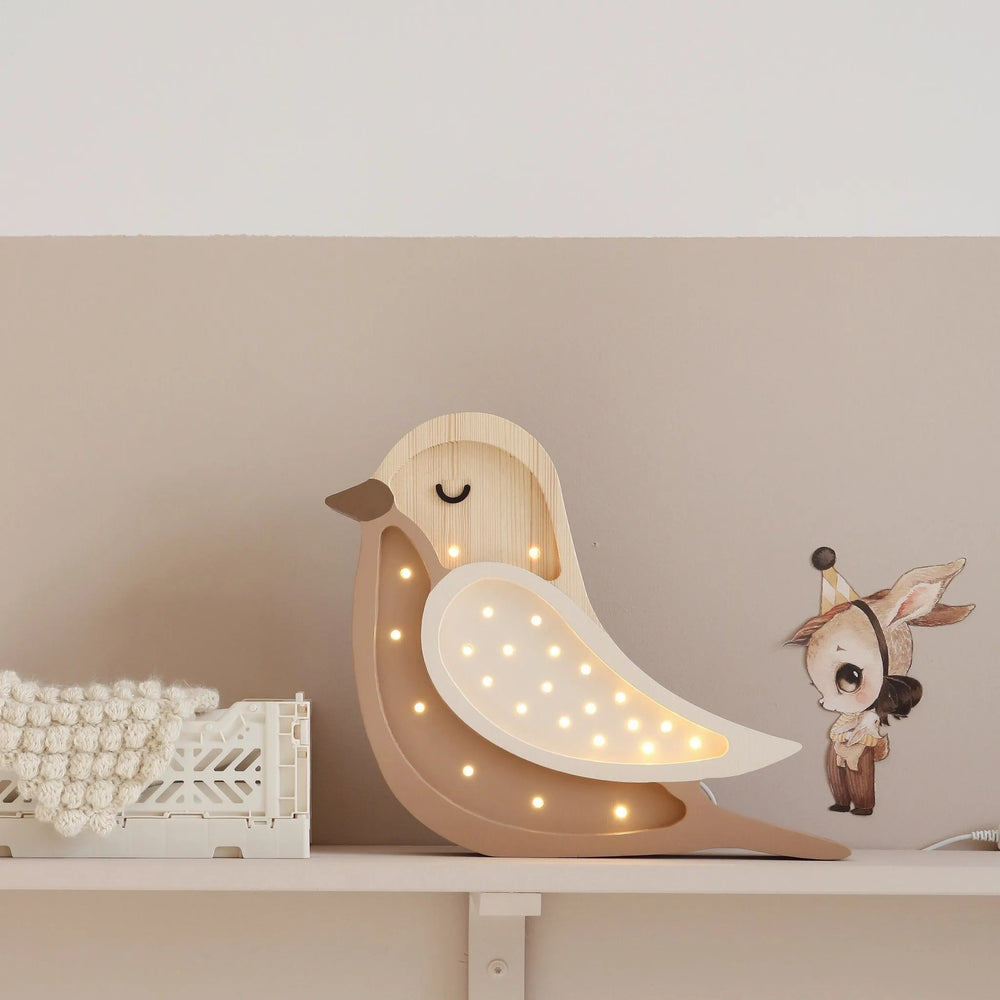 Bird Lamp Mini - Little Lights - Wooden Lamps
