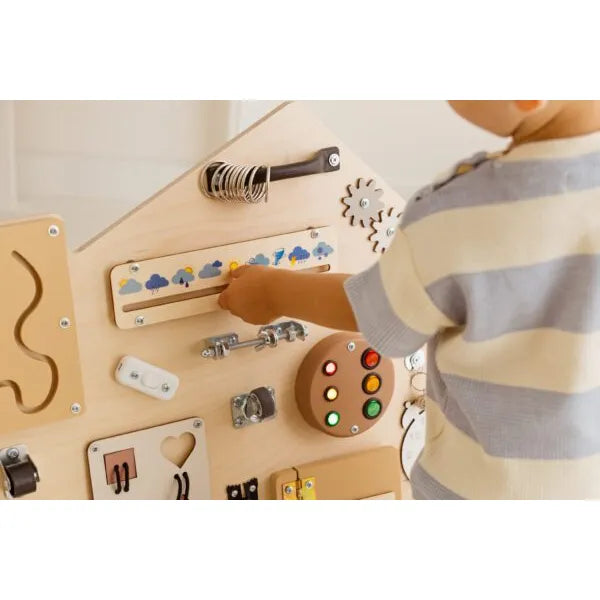 Xl Domček Manipulačná Tabuľa - Foxy Family