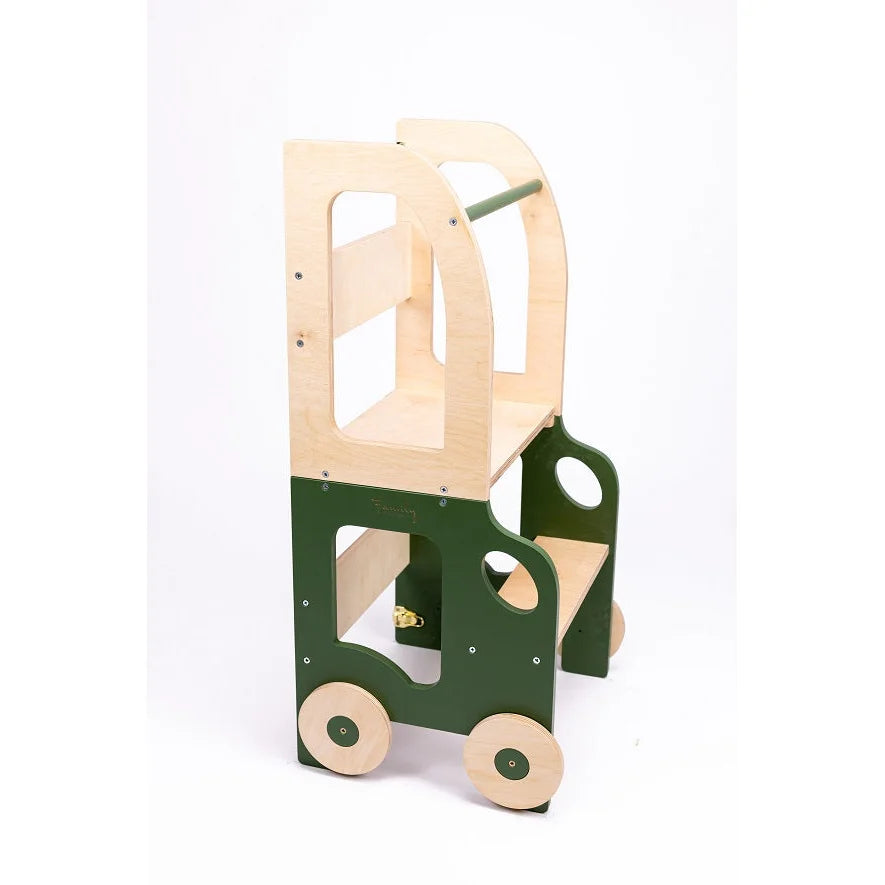 Zábavná Koliesková Učiaca Veža - Auto - Learning Tower - Family-scl