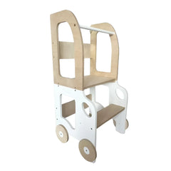 Zábavná Koliesková Učiaca Veža - Auto - Learning Tower - Family-scl