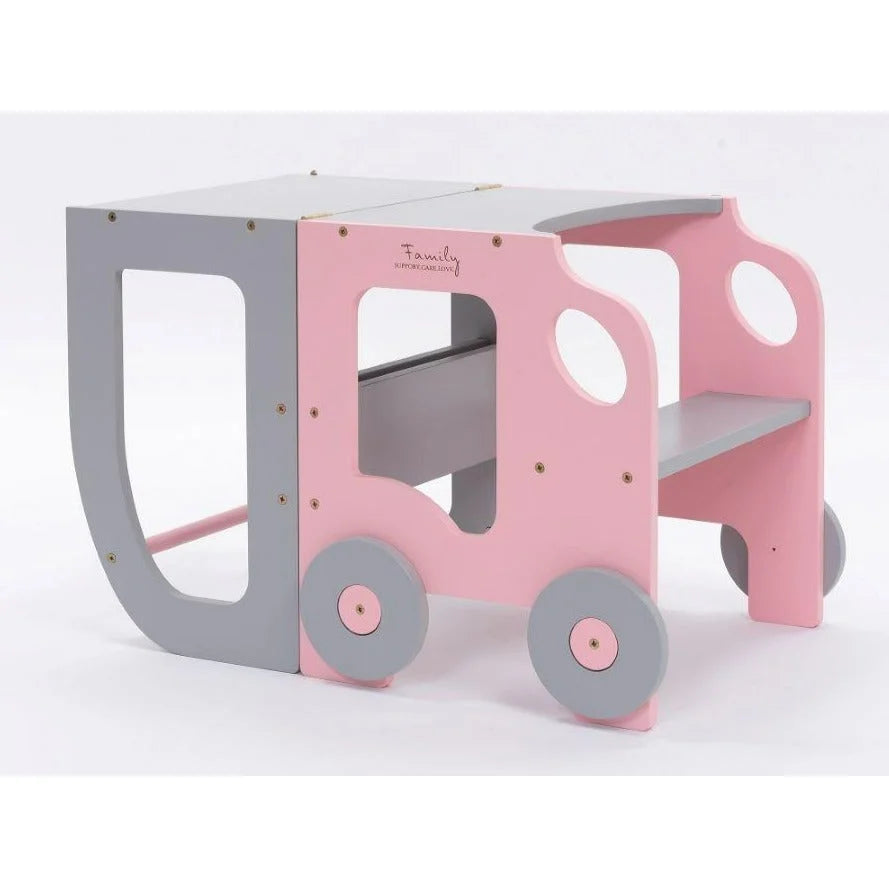 Zábavná Koliesková Učiaca Veža - Auto - Learning Tower - Family-scl