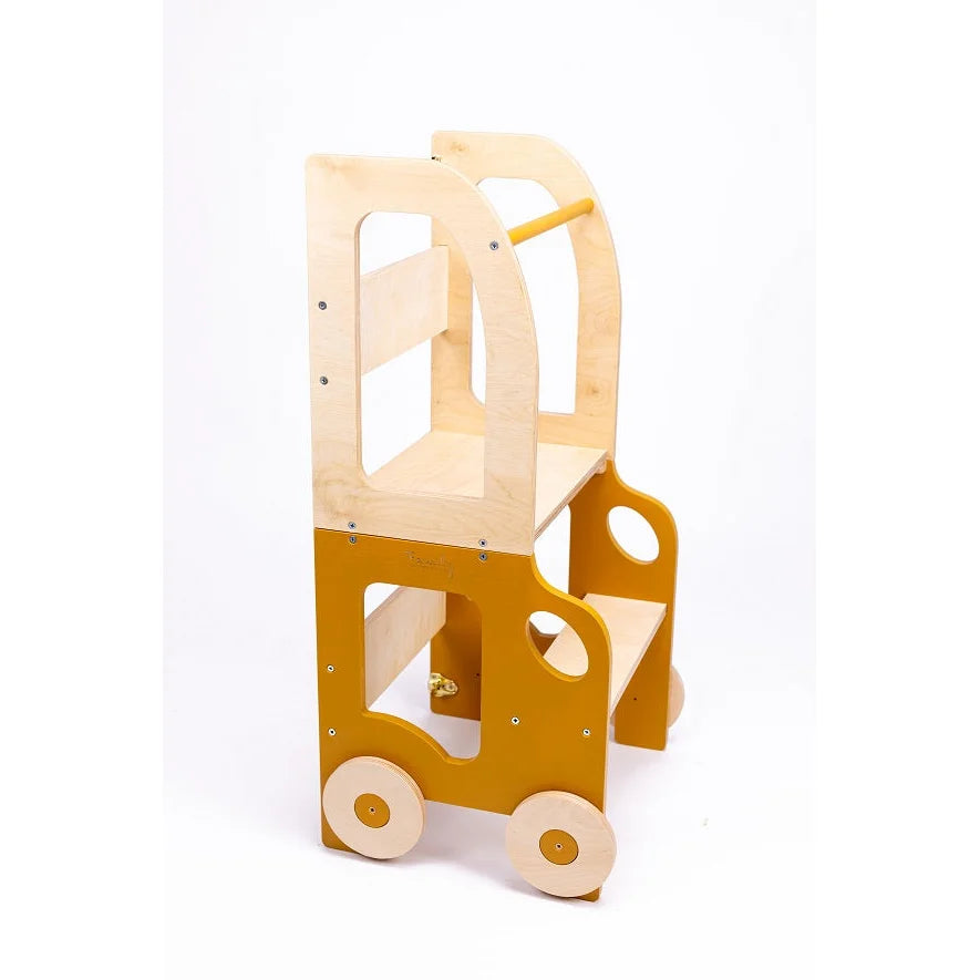 Zábavná Koliesková Učiaca Veža - Auto - Learning Tower - Family-scl