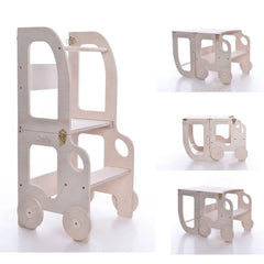 Fun Wheeled Learning Tower - Car - Learning Tower - Family