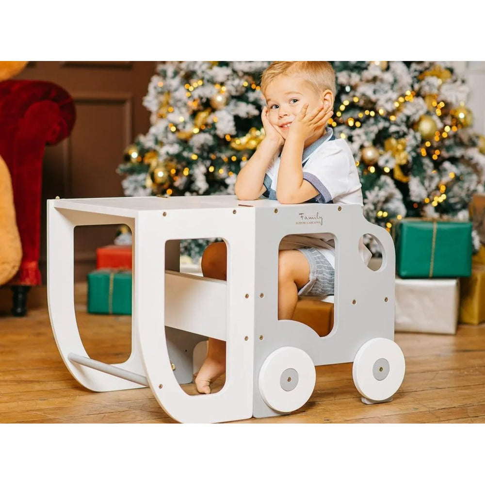 Fun Wheeled Learning Tower - Car - Learning Tower - Family