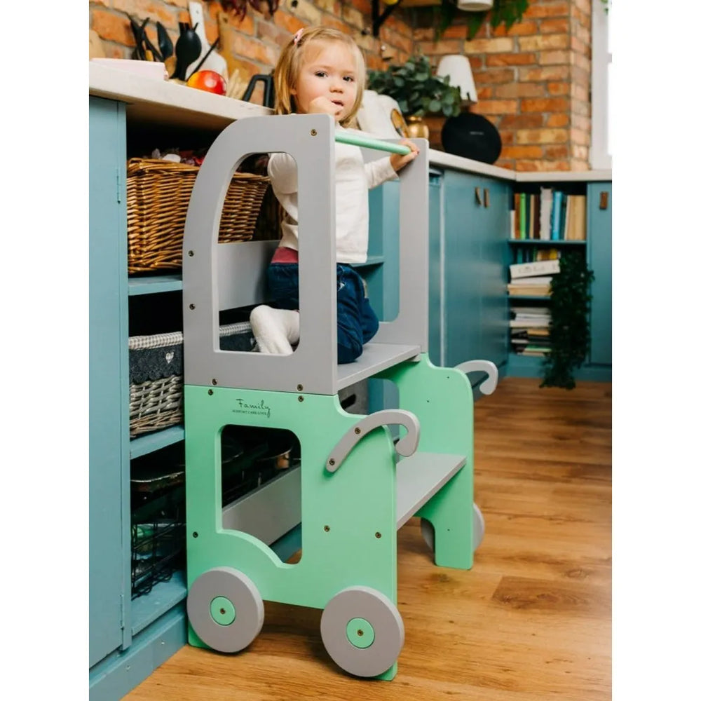 Fun Learning Tower - Trolley - Learning Tower - Family