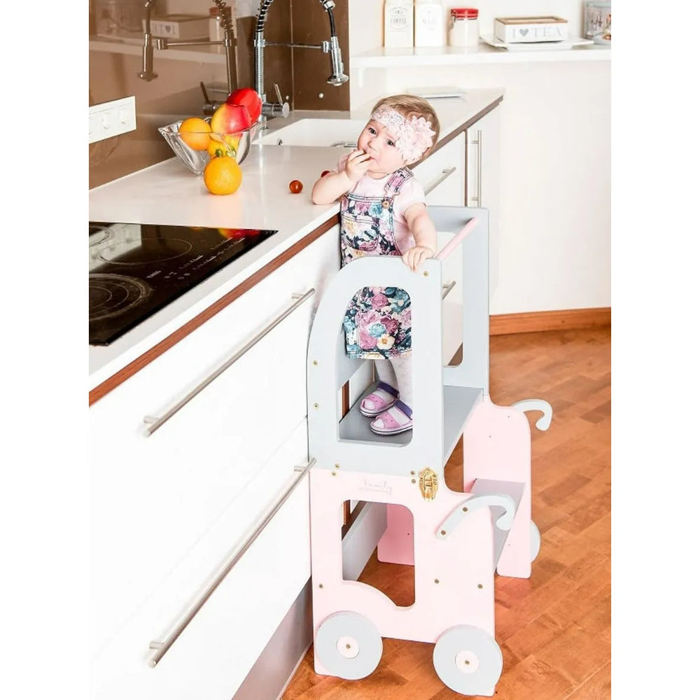 Fun Learning Tower - Trolley - Learning Tower - Family