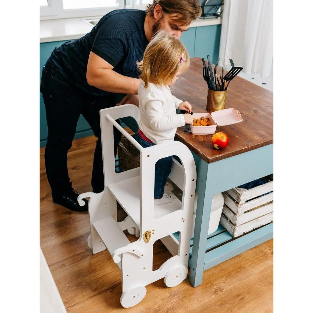 Zábavná Učiaca Veža - Vozík - Learning Tower - Family-scl
