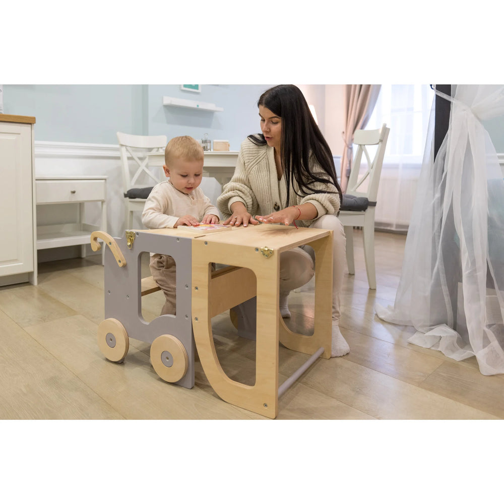 Zábavná Učiaca Veža - Vozík - Learning Tower - Family-scl