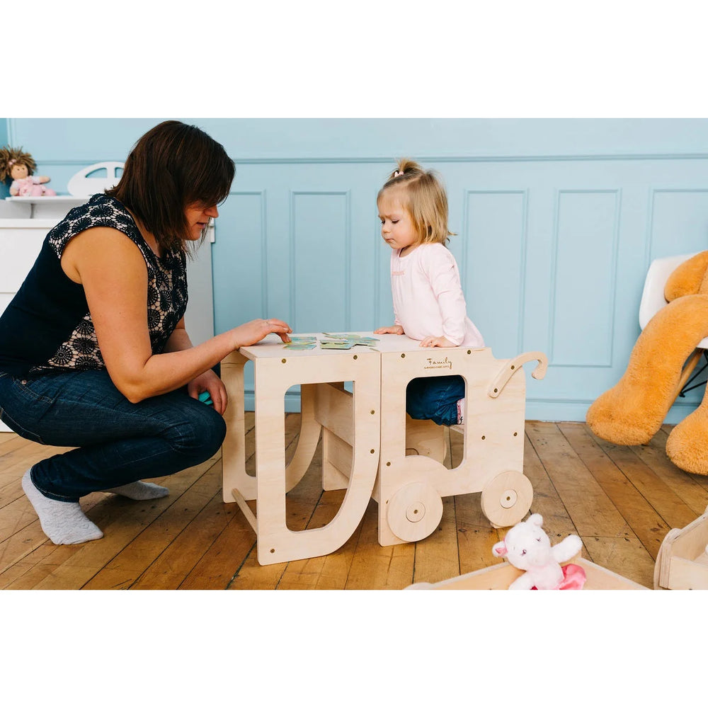 Zábavná Učiaca Veža - Vozík - Learning Tower - Family-scl