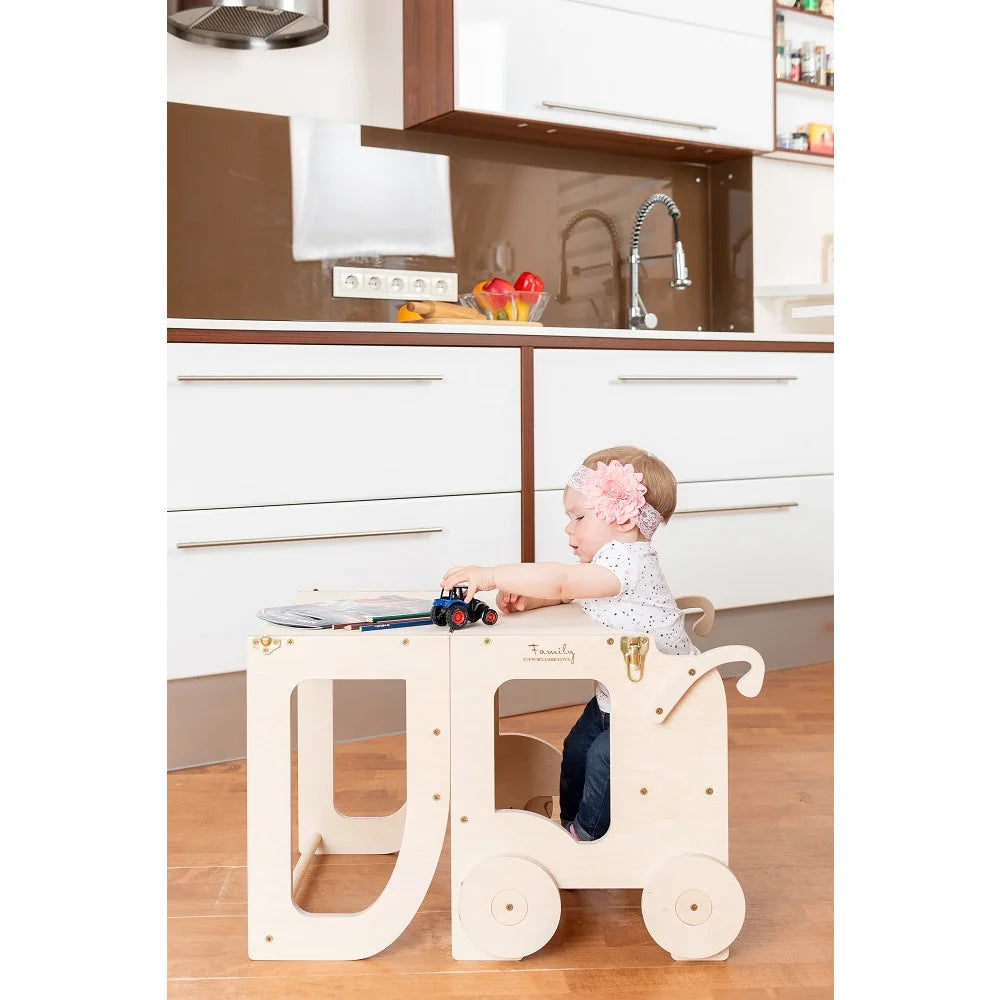 Zábavná Učiaca Veža - Vozík - Learning Tower - Family-scl