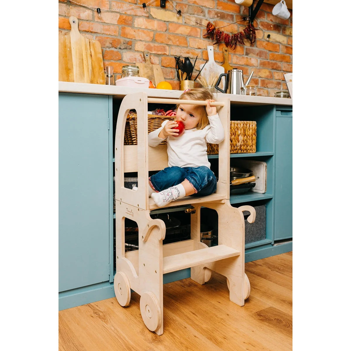 Zábavná Učiaca Veža - Vozík - Learning Tower - Family-scl
