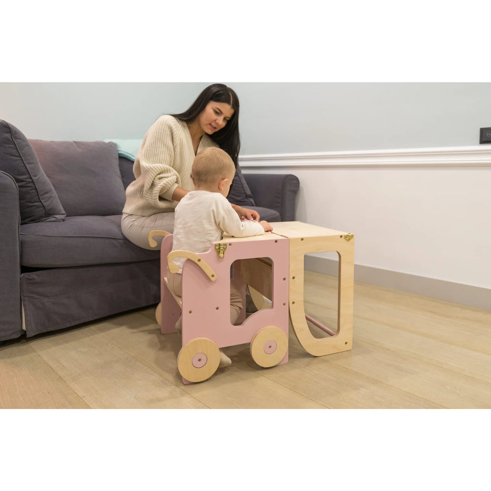 Zábavná Učiaca Veža - Vozík - Learning Tower - Family-scl