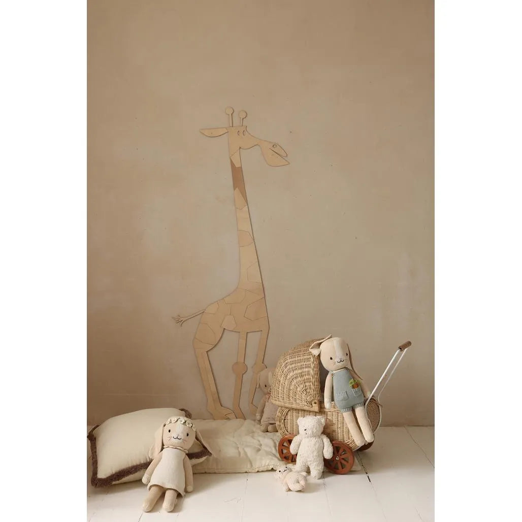 Giraffe - Wanddekoration aus Holz im Safari-Stil m Größe - 175cmx70cm - Wand - Jetzt zuschneiden