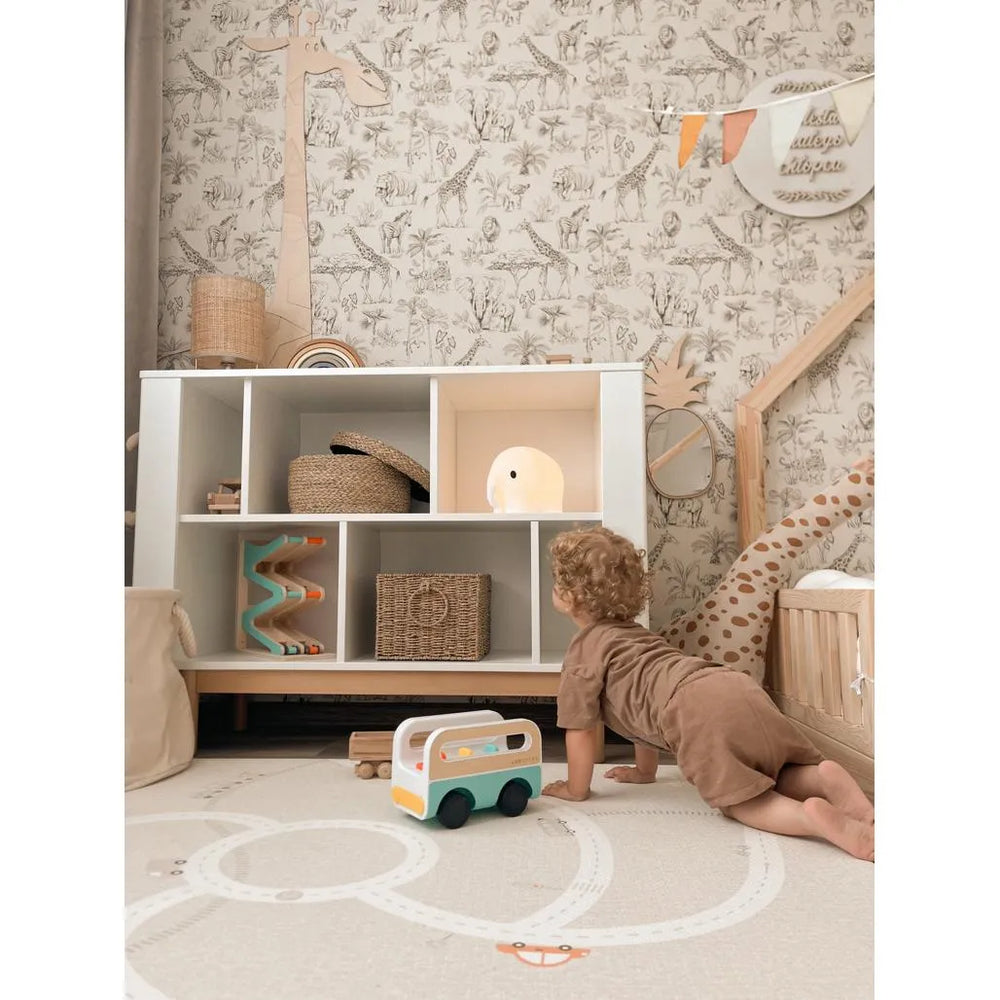 Pineapple Shaped Mirror - Safe Acrylic and Wooden Mirror Suitable for Kids - 23cmx48cm - Wall Decoration - Cut It