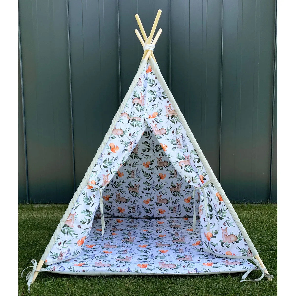 tipi zelt für tiere Tiere Teepee Zelt für Kinder aus Naturmaterialien – KiiDS.SHOP