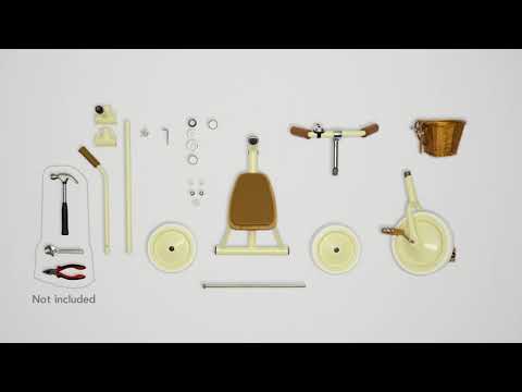 Tricycle Vintage - Red - Banwood