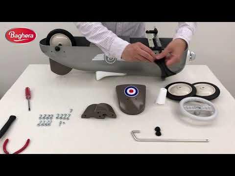 Odrážadlo Speedster - Lietadlo - Baghera